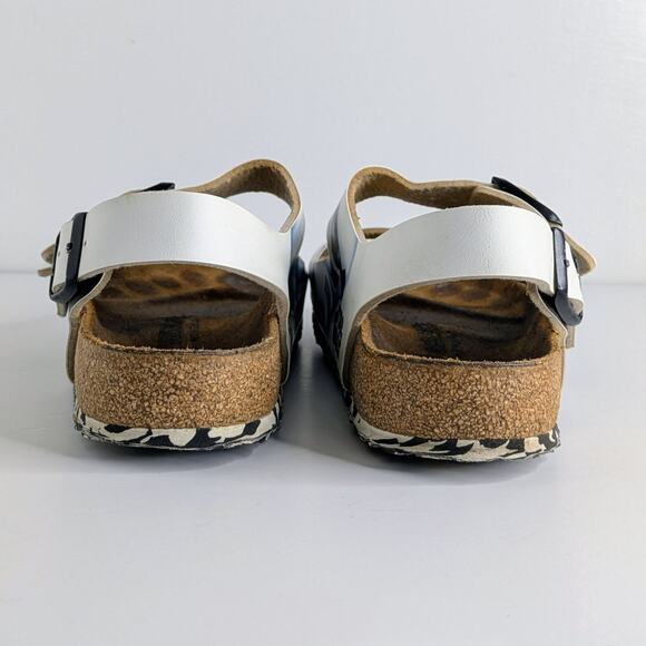 Birkenstock Sandals Milano Star Wars EU 38 White Black Storm Trooper Leather - Picture 5 of 15